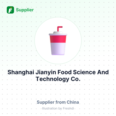 Shanghai Jianyin Food Science And Technology Co., Ltd. – summary card, no photo uploaded yet