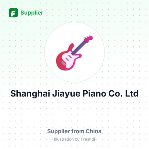 Shanghai Jiayue Piano Co., Ltd – summary card, no photo uploaded yet