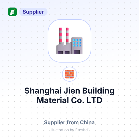 Shanghai Jien Building Material Co.,LTD – summary card, no photo uploaded yet