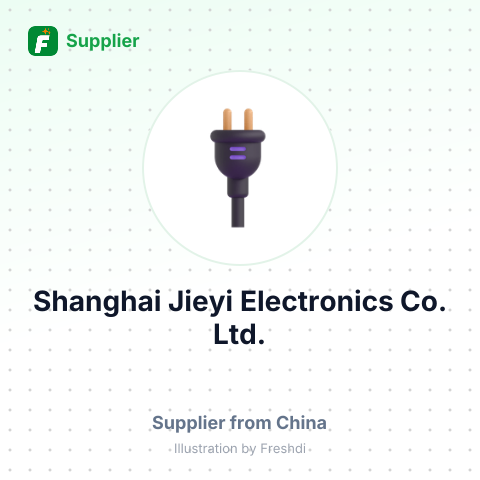 Shanghai Jieyi Electronics Co.,Ltd. – summary card, no photo uploaded yet