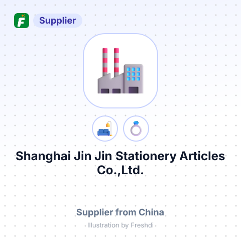 Shanghai Jin Jin Stationery Articles Co.,Ltd. – summary card, no photo uploaded yet