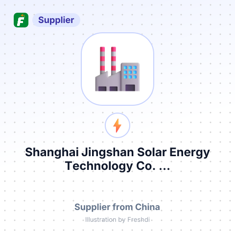 Shanghai Jingshan Solar Energy Technology Co., ... – summary card, no photo uploaded yet