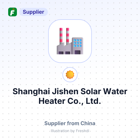 Shanghai Jishen Solar Water Heater Co., Ltd. – summary card, no photo uploaded yet