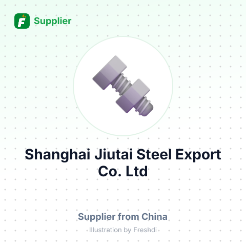 Shanghai Jiutai Steel Export Co., Ltd – summary card, no photo uploaded yet