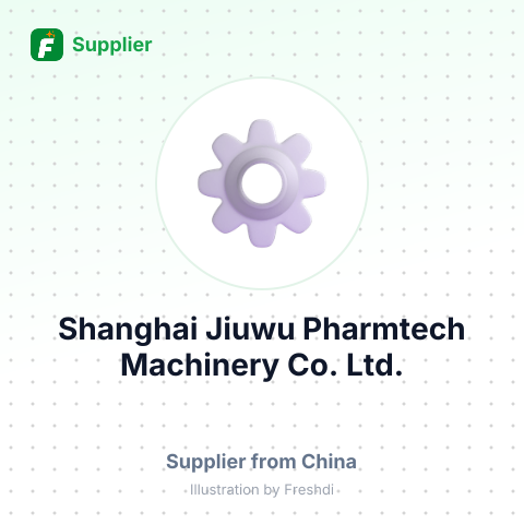 Shanghai Jiuwu Pharmtech Machinery Co., Ltd. – summary card, no photo uploaded yet