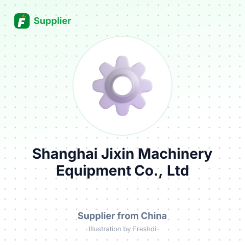 Shanghai Jixin Machinery Equipment Co., Ltd – summary card, no photo uploaded yet