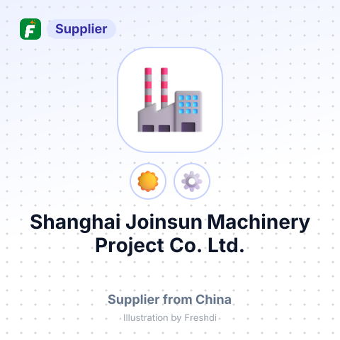 Shanghai Joinsun Machinery Project Co., Ltd. – summary card, no photo uploaded yet