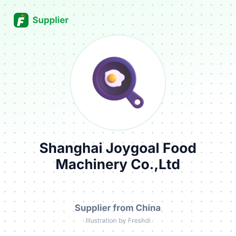 Shanghai Joygoal Food Machinery Co.,Ltd – summary card, no photo uploaded yet