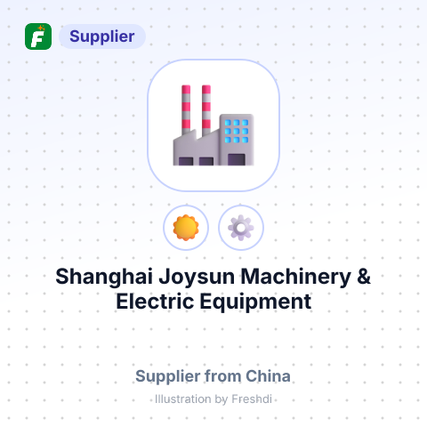Shanghai Joysun Machinery & Electric Equipment Manufacture Co.,Ltd – summary card, no photo uploaded yet