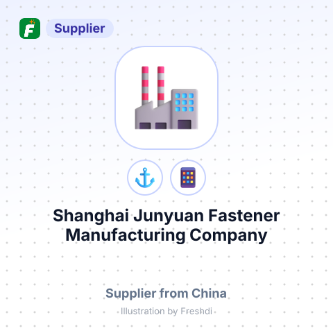Shanghai Junyuan Fastener Manufacturing Company – summary card, no photo uploaded yet