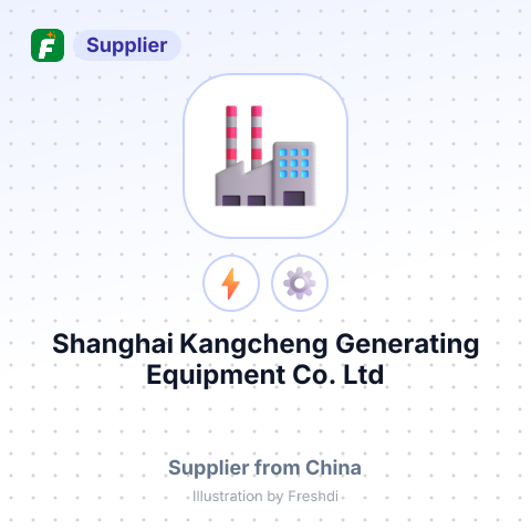 Shanghai Kangcheng Generating Equipment Co.,Ltd – summary card, no photo uploaded yet