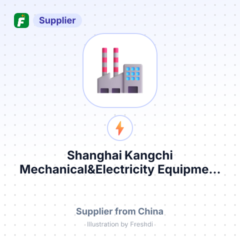 Shanghai Kangchi Mechanical&Electricity Equipment Co Ltd. – summary card, no photo uploaded yet