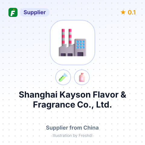 Shanghai Kayson Flavor & Fragrance Co., Ltd.  – summary card, no photo uploaded yet