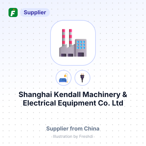 Shanghai Kendall Machinery & Electrical Equipment Co. Ltd – summary card, no photo uploaded yet