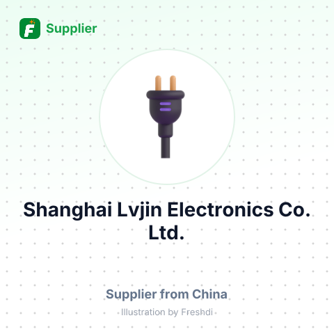 Shanghai Lvjin Electronics Co., Ltd. – summary card, no photo uploaded yet