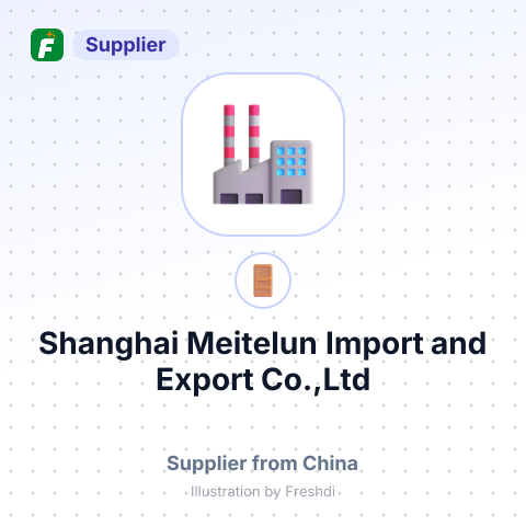 Shanghai Meitelun Import and Export Co.,Ltd – summary card, no photo uploaded yet