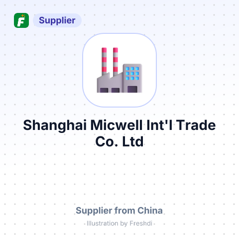 Shanghai Micwell Int'l Trade Co.,Ltd – summary card, no photo uploaded yet