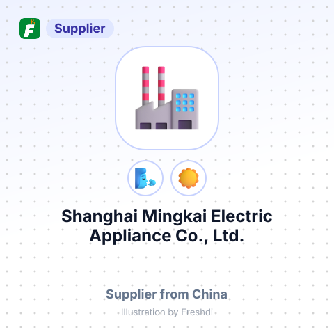 Shanghai Mingkai Electric Appliance Co., Ltd. – summary card, no photo uploaded yet