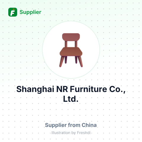 Shanghai NR Furniture Co., Ltd. – summary card, no photo uploaded yet
