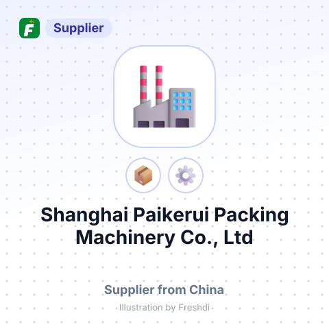 Shanghai Paikerui Packing Machinery Co., Ltd – summary card, no photo uploaded yet