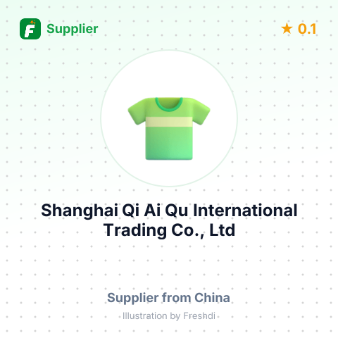 Shanghai Qi Ai Qu International Trading Co., Ltd  – summary card, no photo uploaded yet
