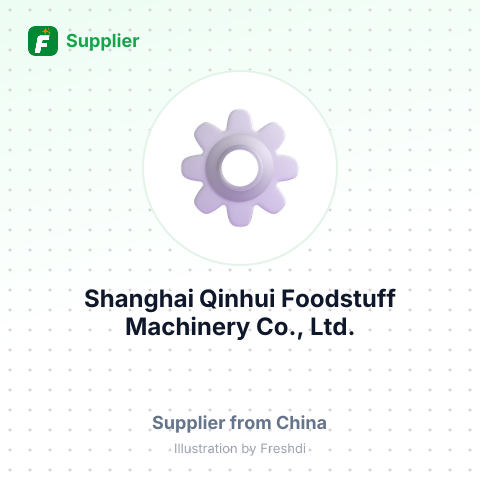 Shanghai Qinhui Foodstuff Machinery Co., Ltd. – summary card, no photo uploaded yet