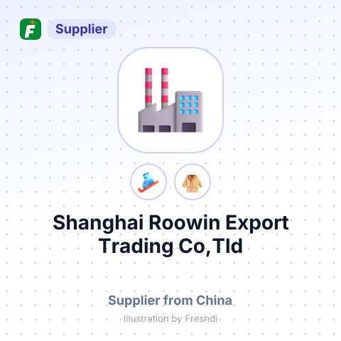 Shanghai Roowin Export Trading Co,Tld – summary card, no photo uploaded yet