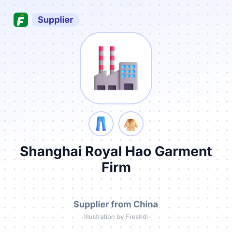 Shanghai Royal Hao Garment Firm – summary card, no photo uploaded yet