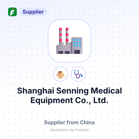 Shanghai Senning Medical Equipment Co., Ltd. – summary card, no photo uploaded yet