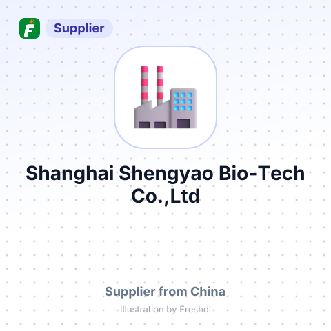 Shanghai Shengyao Bio-Tech Co.,Ltd – summary card, no photo uploaded yet