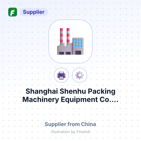 Shanghai Shenhu Packing Machinery Equipment Co.... – summary card, no photo uploaded yet