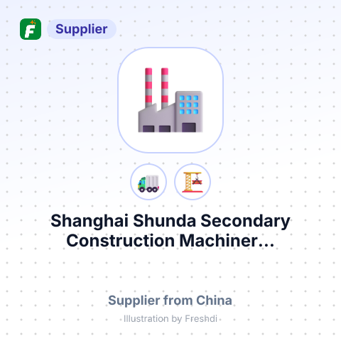 Shanghai Shunda Secondary Construction Machiner... – summary card, no photo uploaded yet