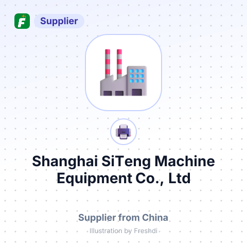 Shanghai SiTeng Machine Equipment Co., Ltd – summary card, no photo uploaded yet