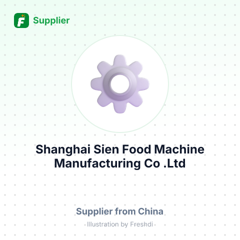 Shanghai Sien Food Machine Manufacturing Co, .Ltd – summary card, no photo uploaded yet