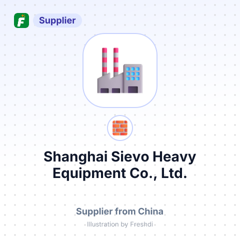 Shanghai Sievo Heavy Equipment Co., Ltd. – summary card, no photo uploaded yet