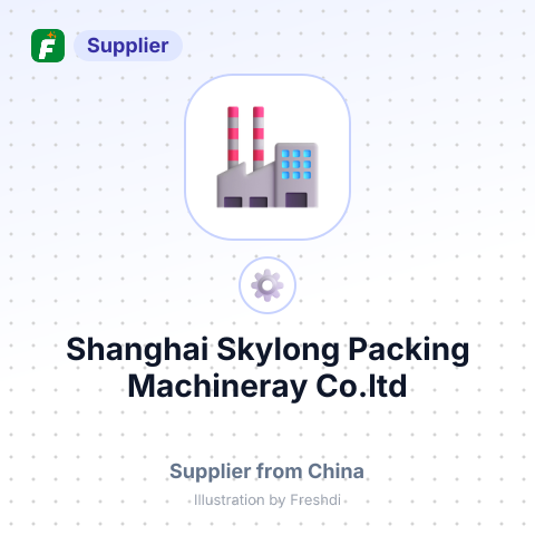 Shanghai Skylong Packing Machineray Co.ltd – summary card, no photo uploaded yet