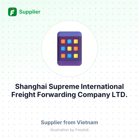 Shanghai Supreme International Freight Forwarding Company LTD. – summary card, no photo uploaded yet