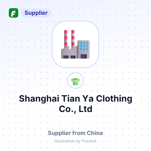 Shanghai Tian Ya Clothing Co., Ltd – summary card, no photo uploaded yet