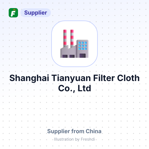 Shanghai Tianyuan Filter Cloth Co., Ltd – summary card, no photo uploaded yet