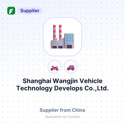 Shanghai Wangjin Vehicle Technology Develops Co.,Ltd. – summary card, no photo uploaded yet