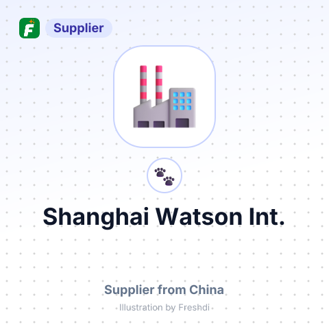 Shanghai Watson Int. – summary card, no photo uploaded yet
