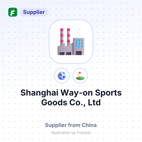 Shanghai Way-on Sports Goods Co., Ltd – summary card, no photo uploaded yet