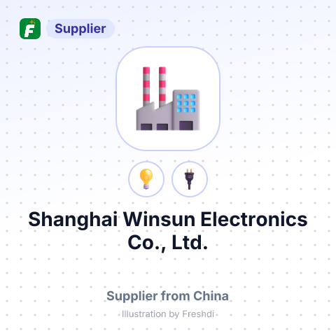 Shanghai Winsun Electronics Co., Ltd. – summary card, no photo uploaded yet
