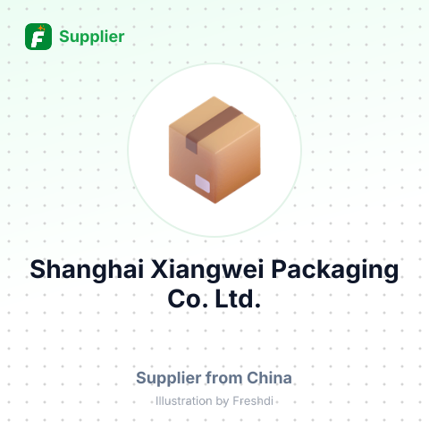 Shanghai Xiangwei Packaging Co., Ltd. – summary card, no photo uploaded yet