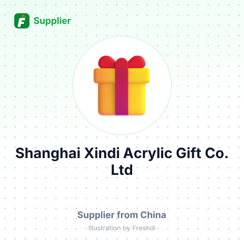 Shanghai Xindi Acrylic Gift Co.,Ltd – summary card, no photo uploaded yet