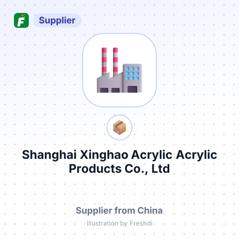 Shanghai Xinghao Acrylic Acrylic Products Co., Ltd – summary card, no photo uploaded yet
