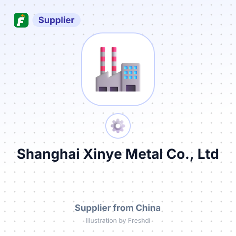 Shanghai Xinye Metal Co., Ltd – summary card, no photo uploaded yet