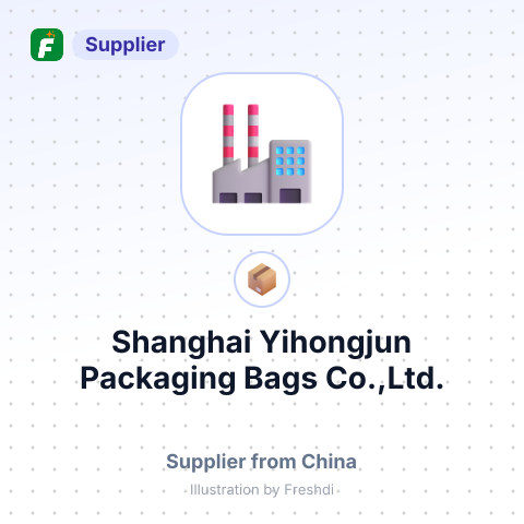 Shanghai Yihongjun Packaging Bags Co.,Ltd. – summary card, no photo uploaded yet