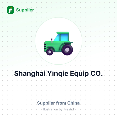 Shanghai Yinqie Equip CO. – summary card, no photo uploaded yet