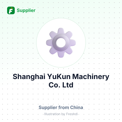 Shanghai YuKun Machinery Co., Ltd – summary card, no photo uploaded yet